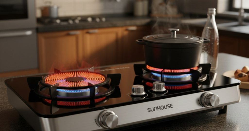 bếp ga hồng ngoại sunhouse có tốt không