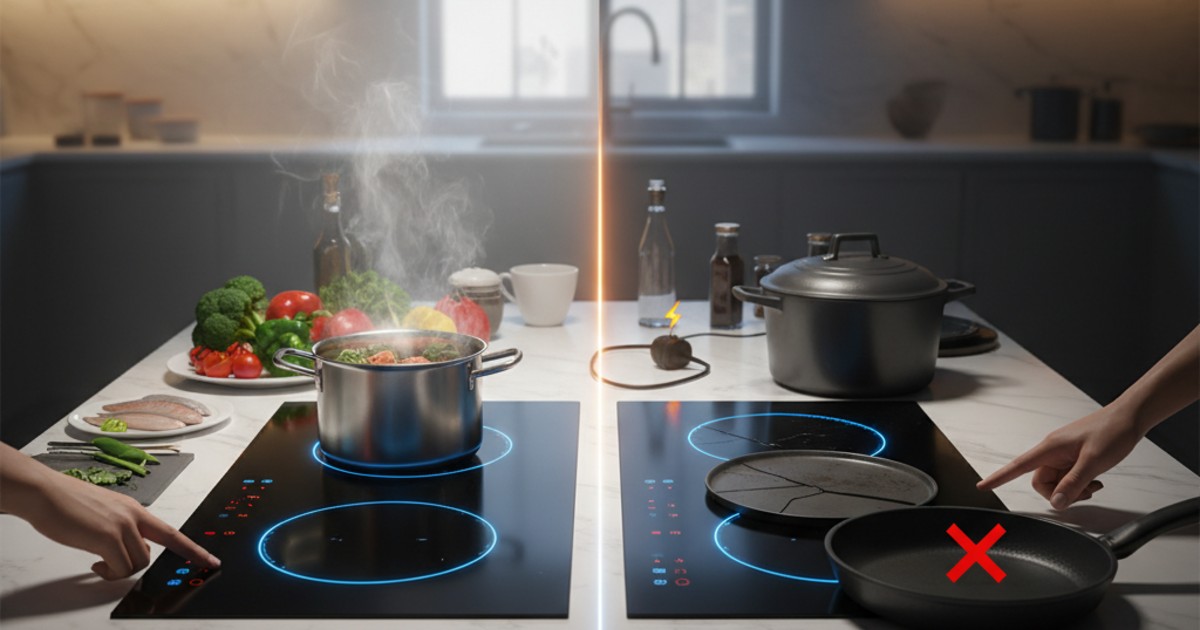 Ưu nhược điểm của bếp từ Giovani