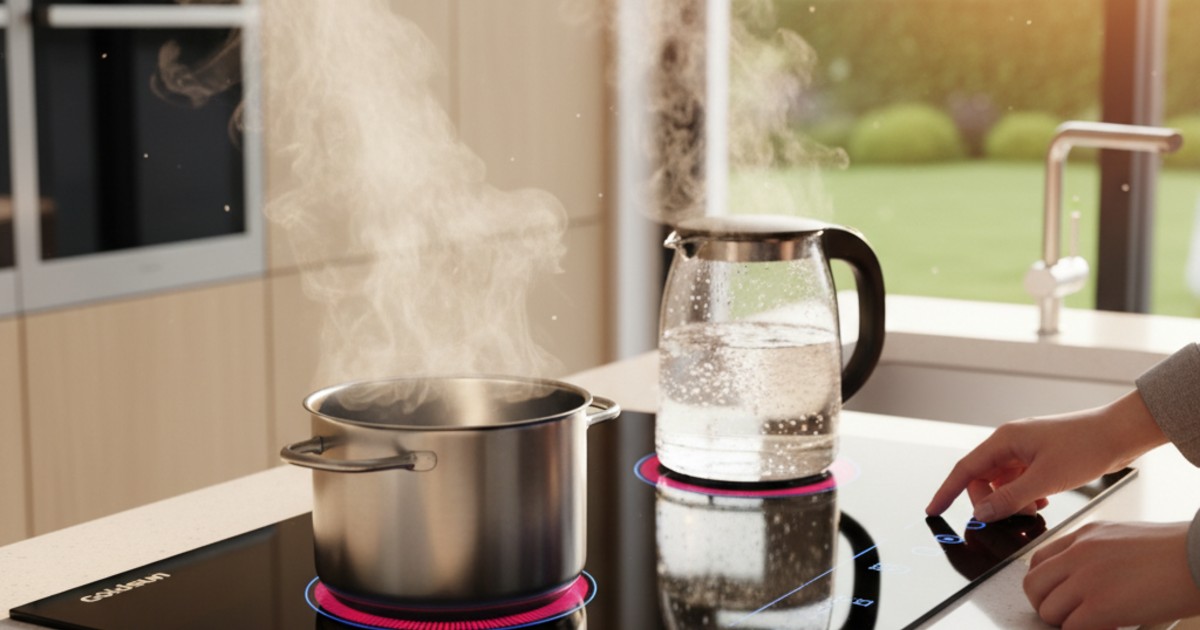 Ưu điểm khi sử dụng bếp từ Goldsun