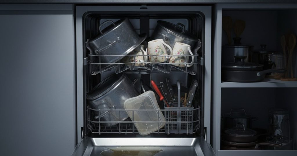 nhược điểm của máy rửa bát