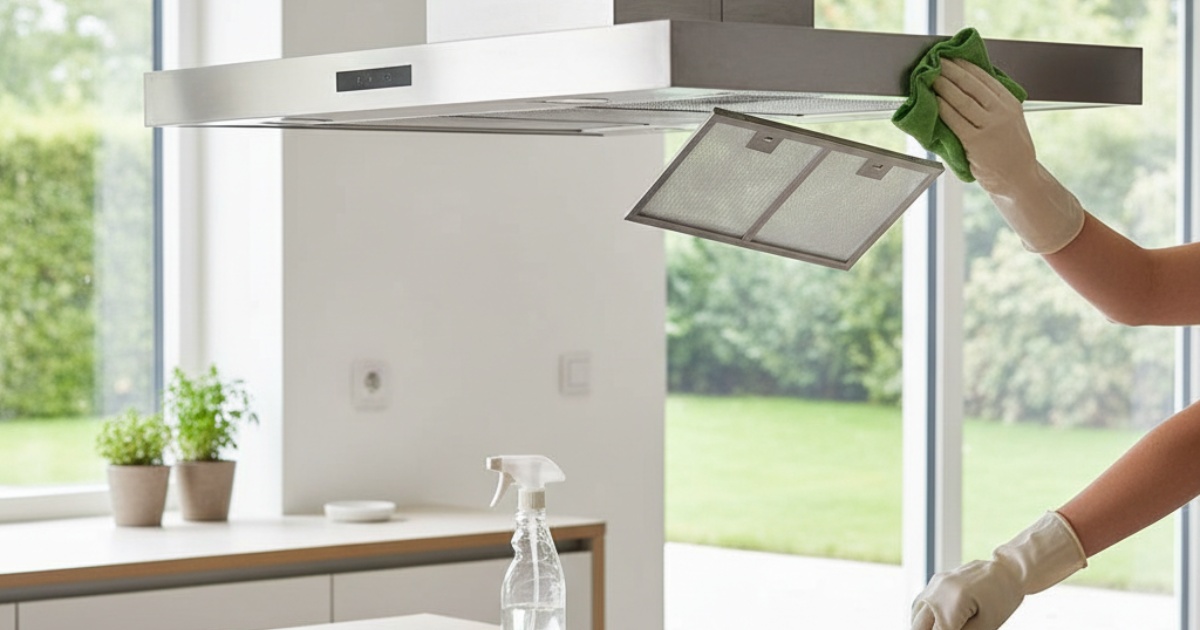 Cách bảo trì máy hút mùi đảo độc lập giúp tăng tuổi thọ