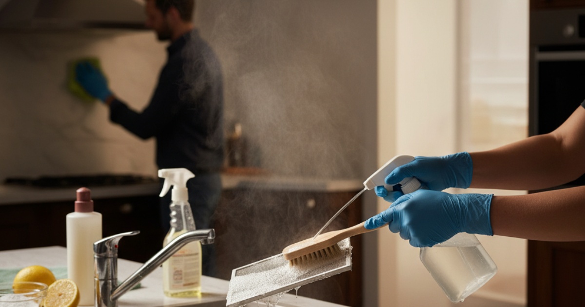 Cách vệ sinh và bảo trì máy hút mùi đứng bền lâu