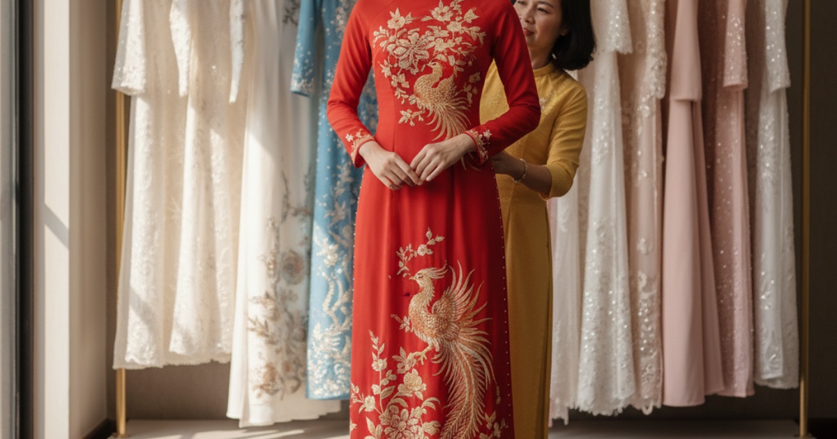 Choosing Your Perfect Traditional Vietnamese Bridal Dress