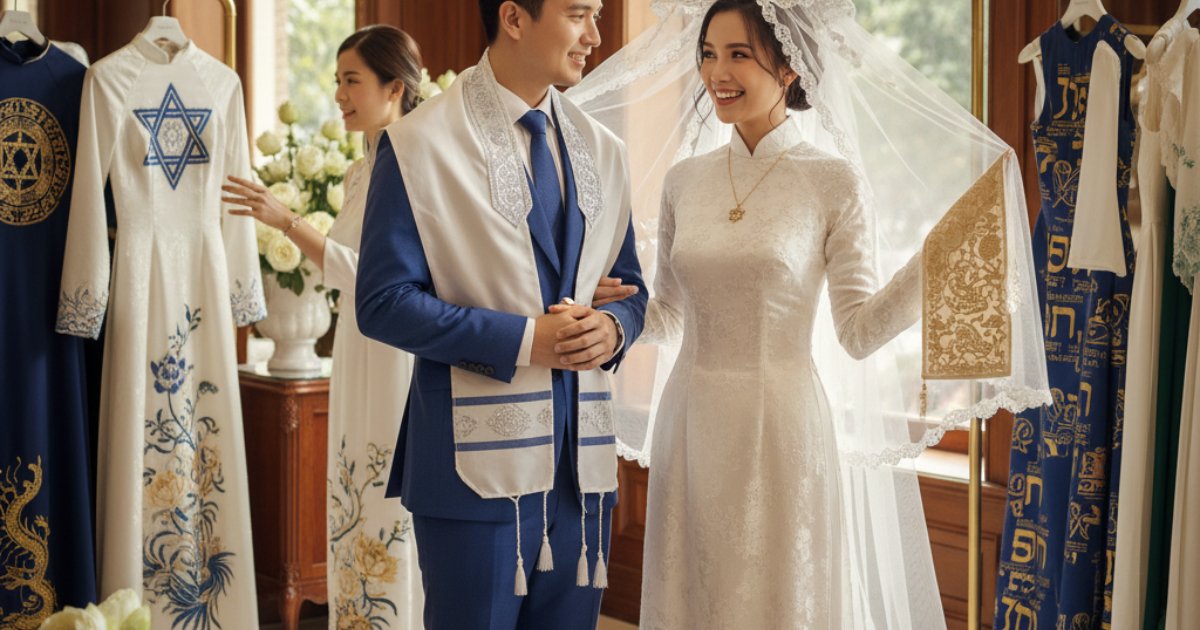 Finding the Perfect Attire for Your Jewish Vietnamese Wedding