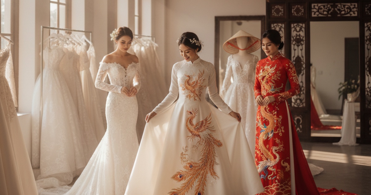 Finding Your Perfect Vietnamese Wedding Gown