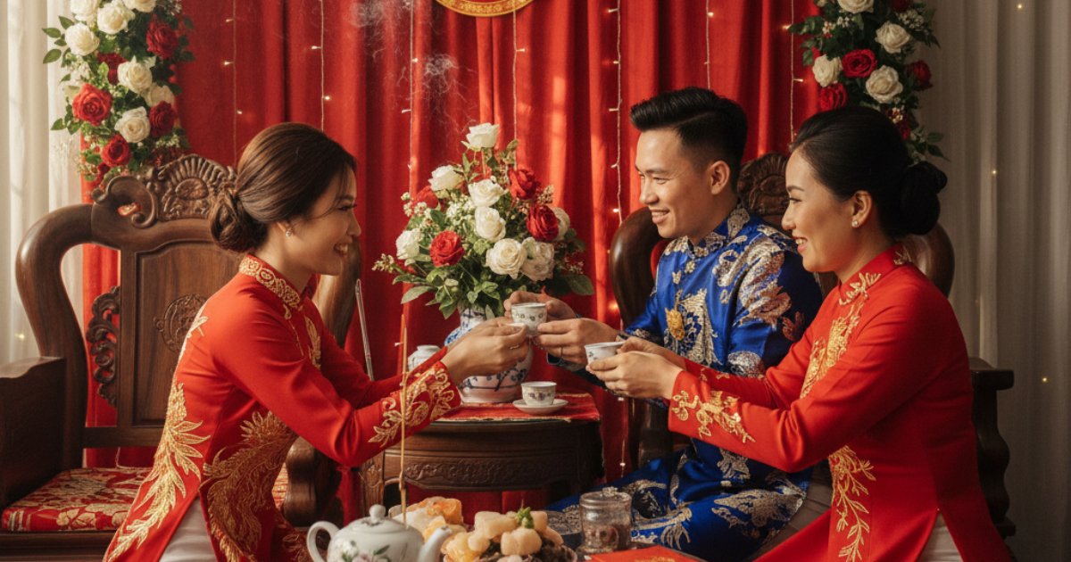 Incorporating Vietnamese Wedding Customs