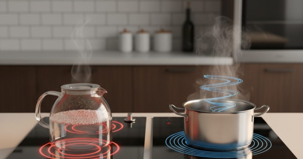 Khái niệm cơ bản về bếp halogen và bếp từ