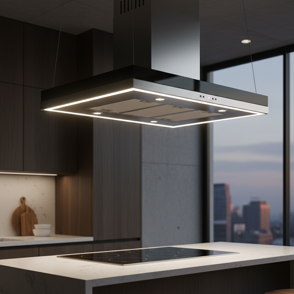 Máy hút mùi vuông