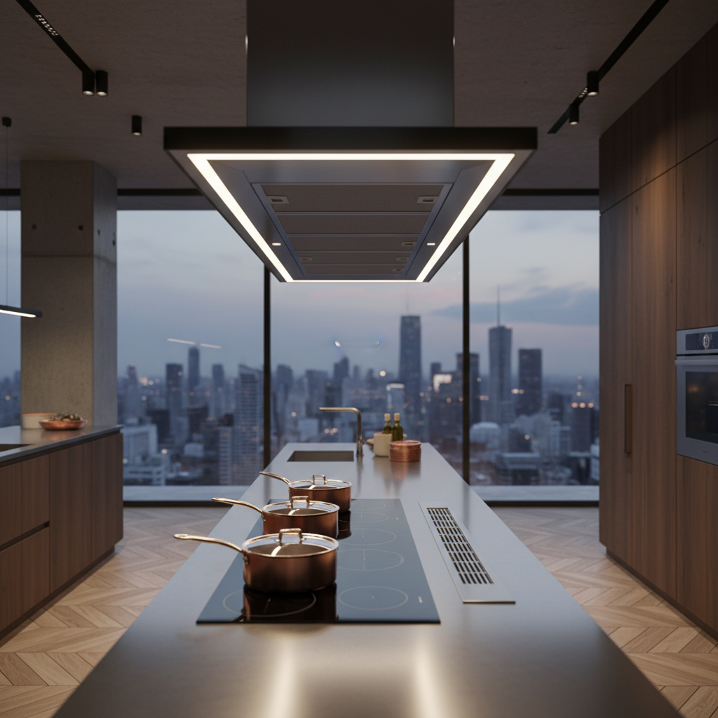 Máy khử mùi bếp trực tiếp là gì