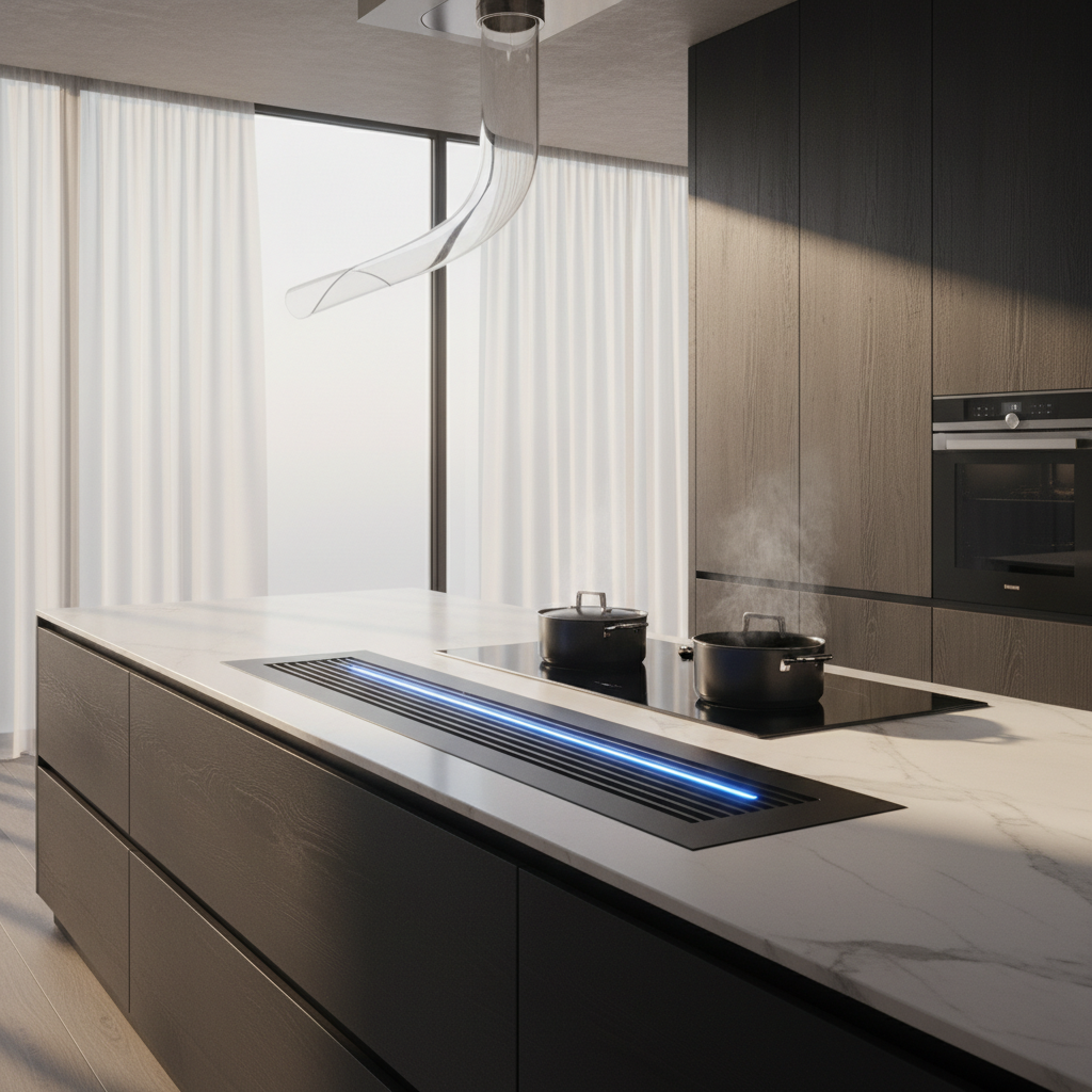 Máy khử mùi bếp trực tiếp