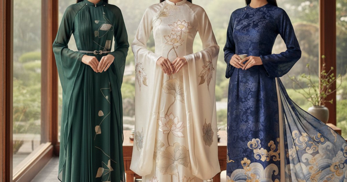 Modern Trends in Vietnamese Tea Ceremony Dresses