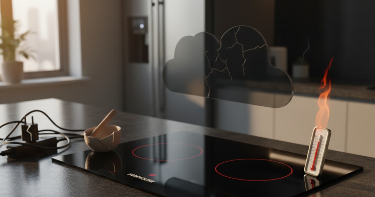 Một số hạn chế cần lưu ý khi mua bếp hồng ngoại Sunhouse