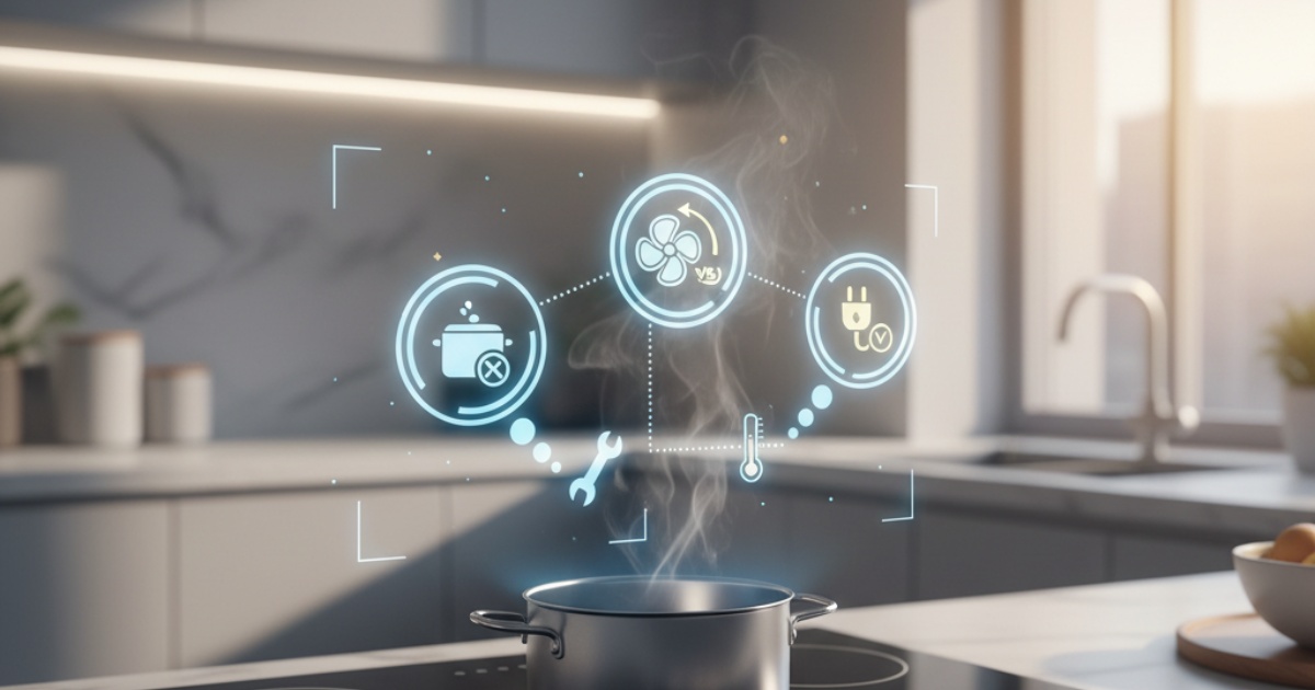 Những lưu ý để tránh gặp lỗi e2 khi sử dụng bếp từ