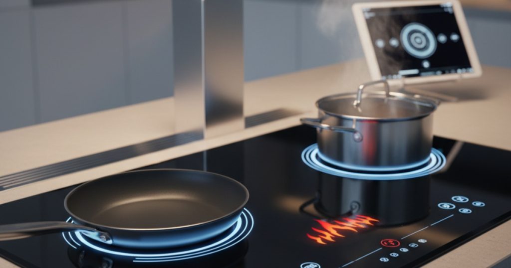 Những tính năng công nghệ hiện đại trên bếp từ WMF