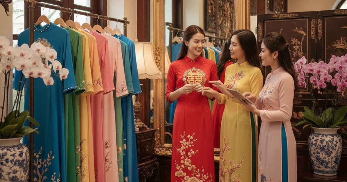 Selecting Your Traditional Vietnamese Bridesmaid Dress