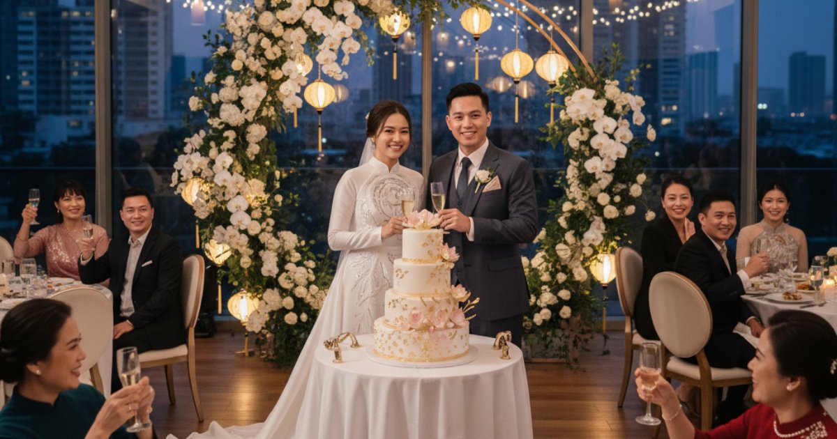 The Modern Vietnamese Wedding Reception