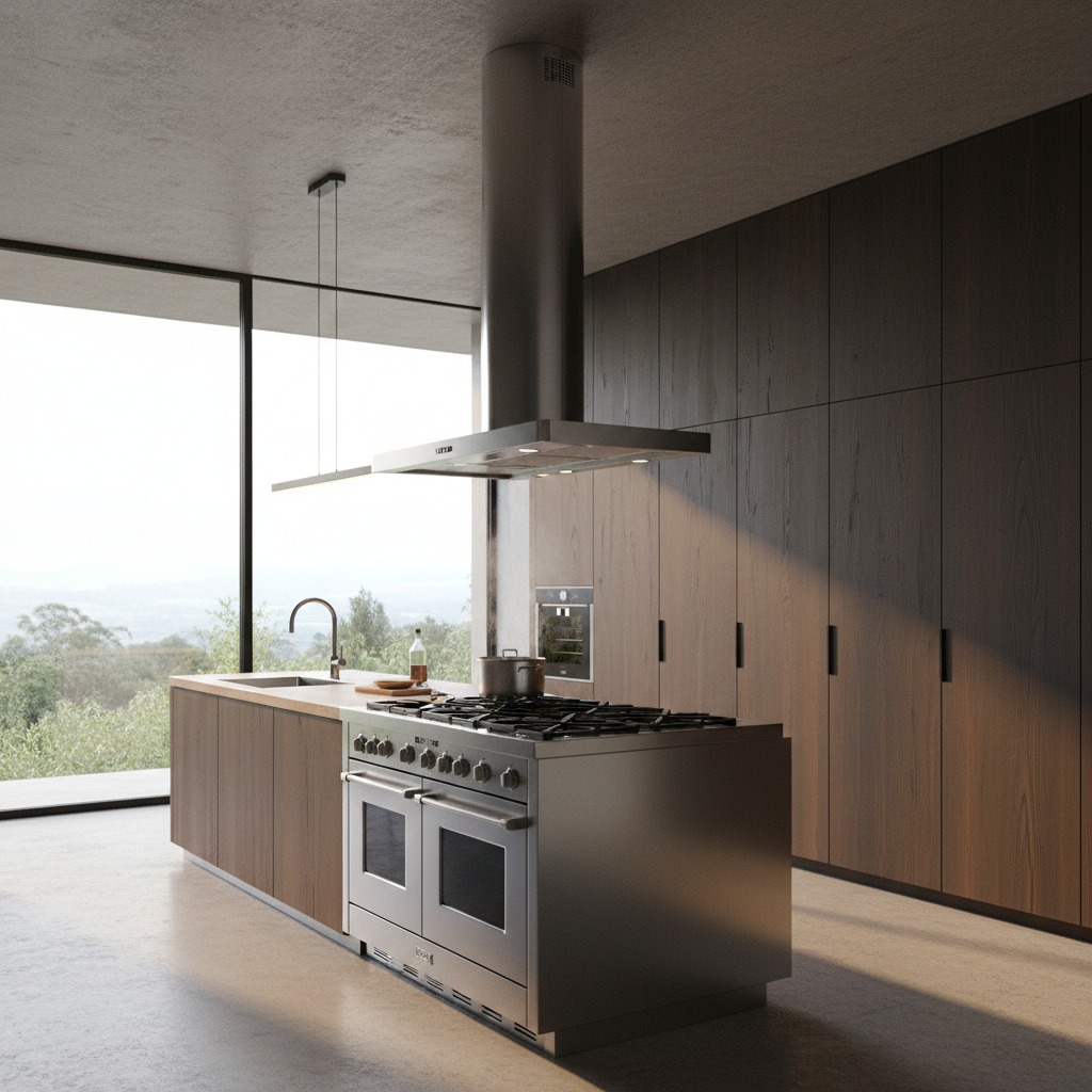 Tìm hiểu về dòng máy hút mùi độc lập trong nhà bếp