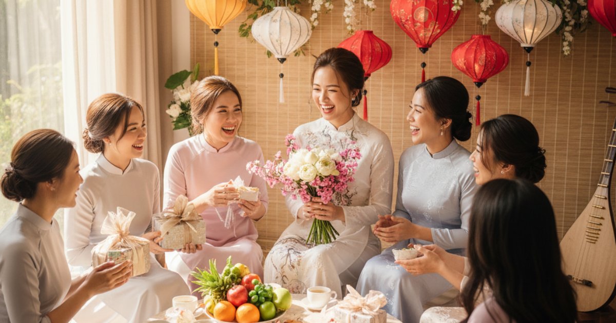 Unveiling the Charm of a Vietnam Bridal Shower
