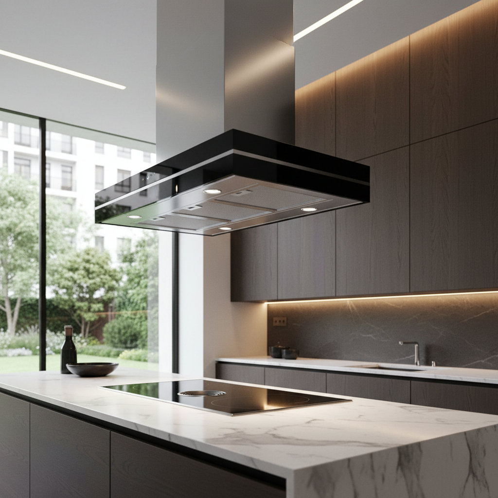 Ưu điểm nổi bật của dòng máy hút mùi vuông