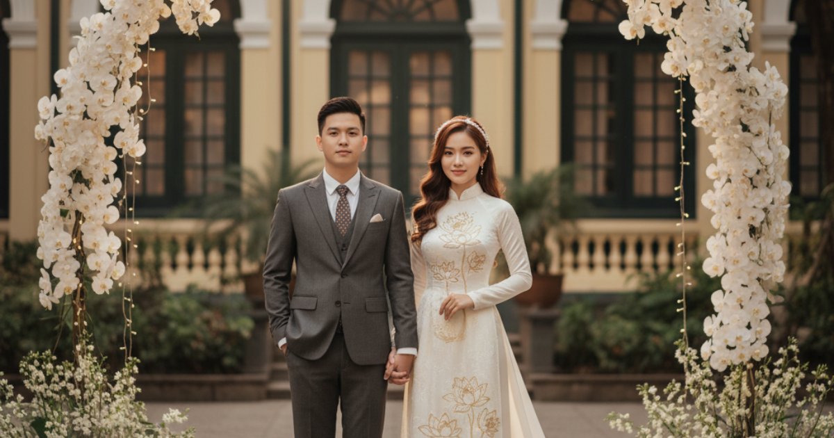 Why a Modern Vietnamese Wedding Dress is the Right Choice