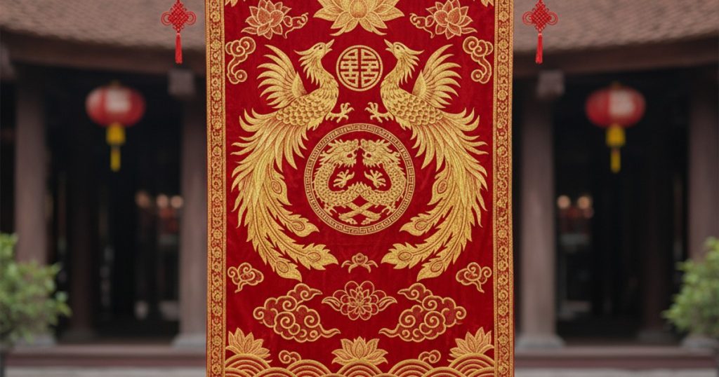 Vietnamese wedding banner