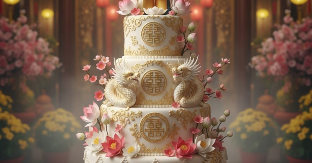 Vietnamese wedding cake