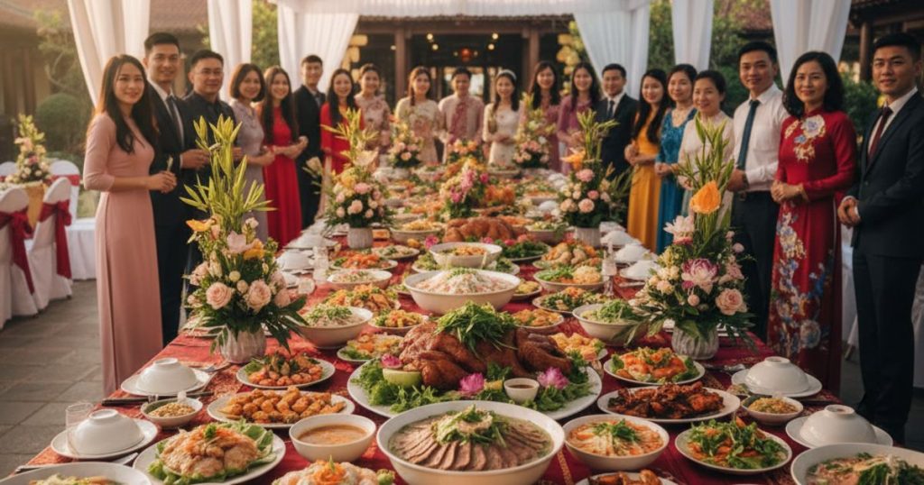 Vietnamese wedding catering