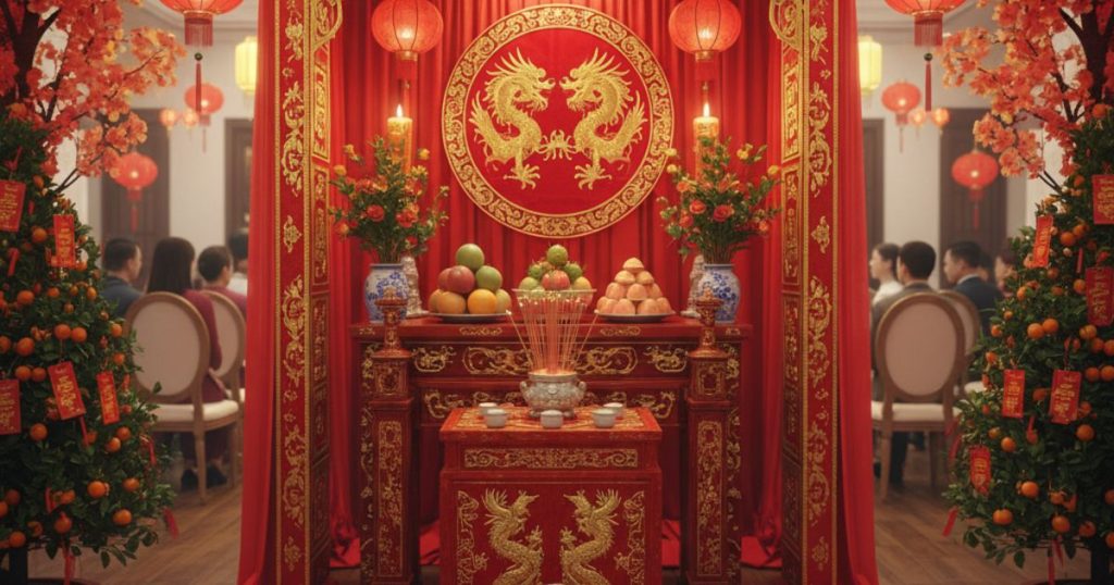Vietnamese wedding decorations