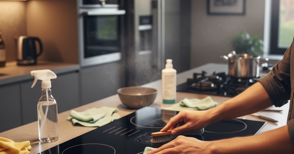 Bảo dưỡng và vệ sinh bếp từ Kaff đúng cách