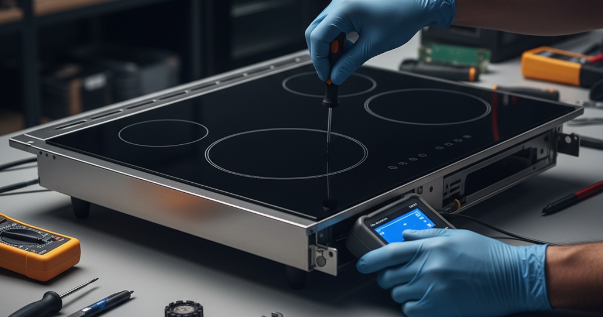 Bảo dưỡng và xử lý lỗi thường gặp với bếp từ Malloca