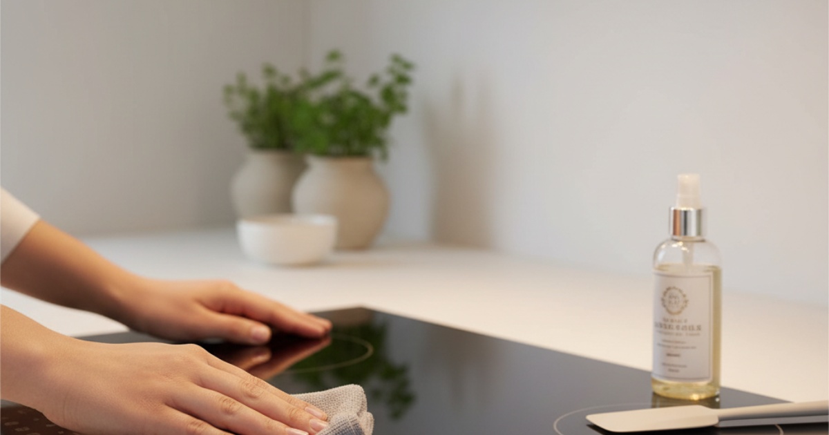 Bảo quản và vệ sinh bếp từ Midea đúng cách