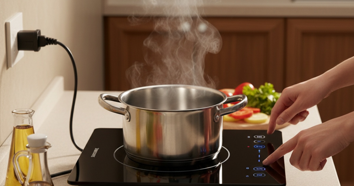 Các bước chuẩn bị trước khi vận hành bếp hồng ngoại Sunhouse