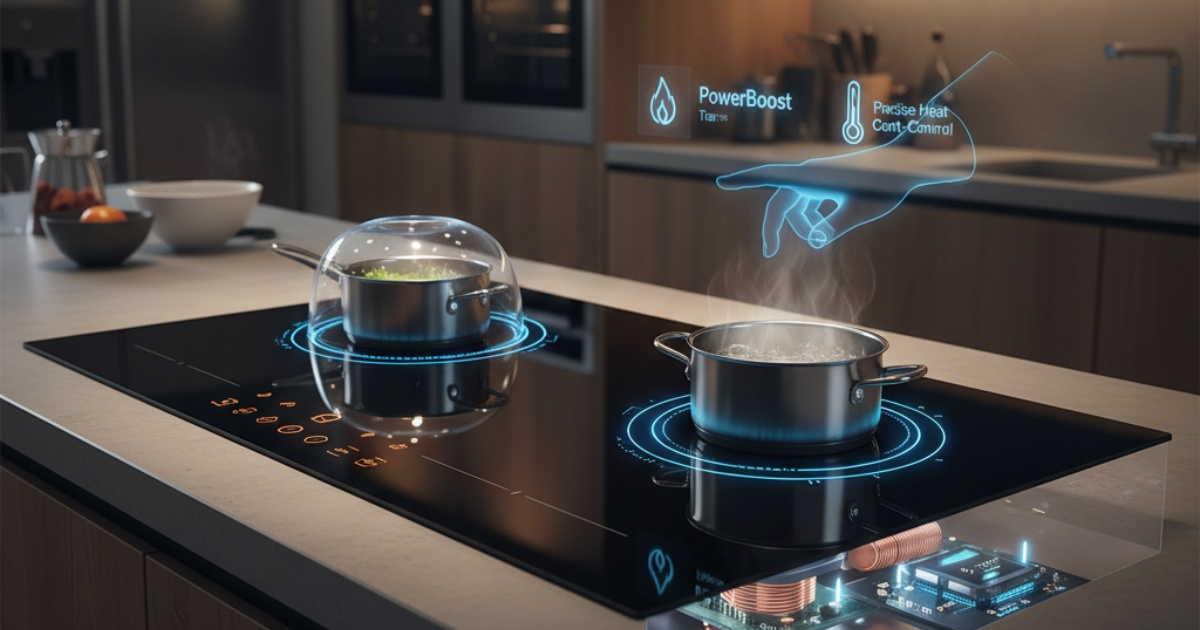 Các tính năng và công nghệ nổi bật trên bếp từ Rapido