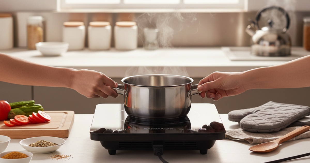 Chuẩn bị trước khi sử dụng bếp hồng ngoại Kangaroo