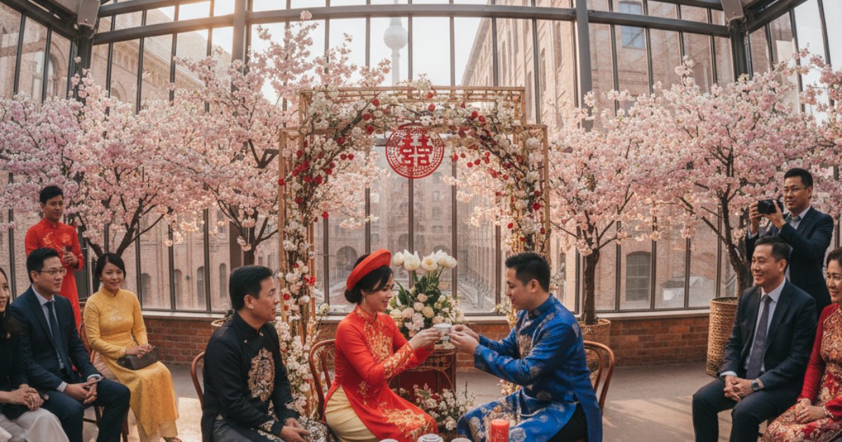 Embracing Traditions for a Vietnamese Wedding in Berlin