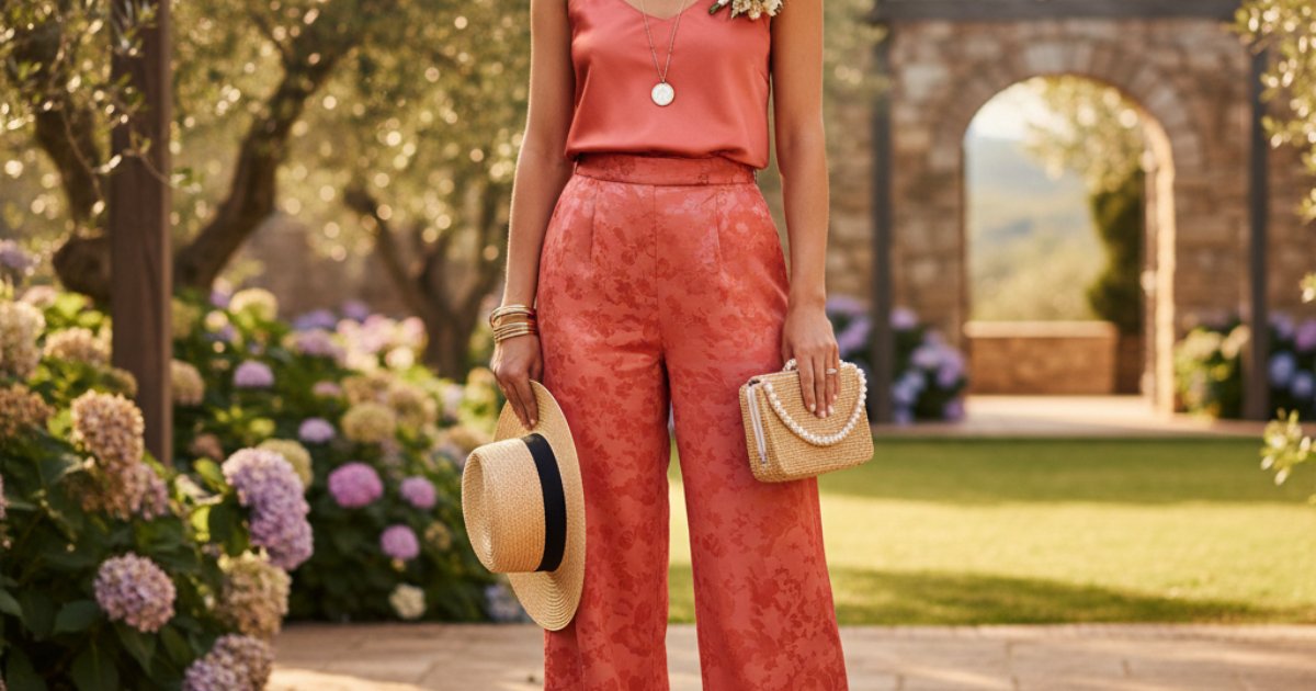 How to accessorize your 2 piece summer wedding guest outfit effectively