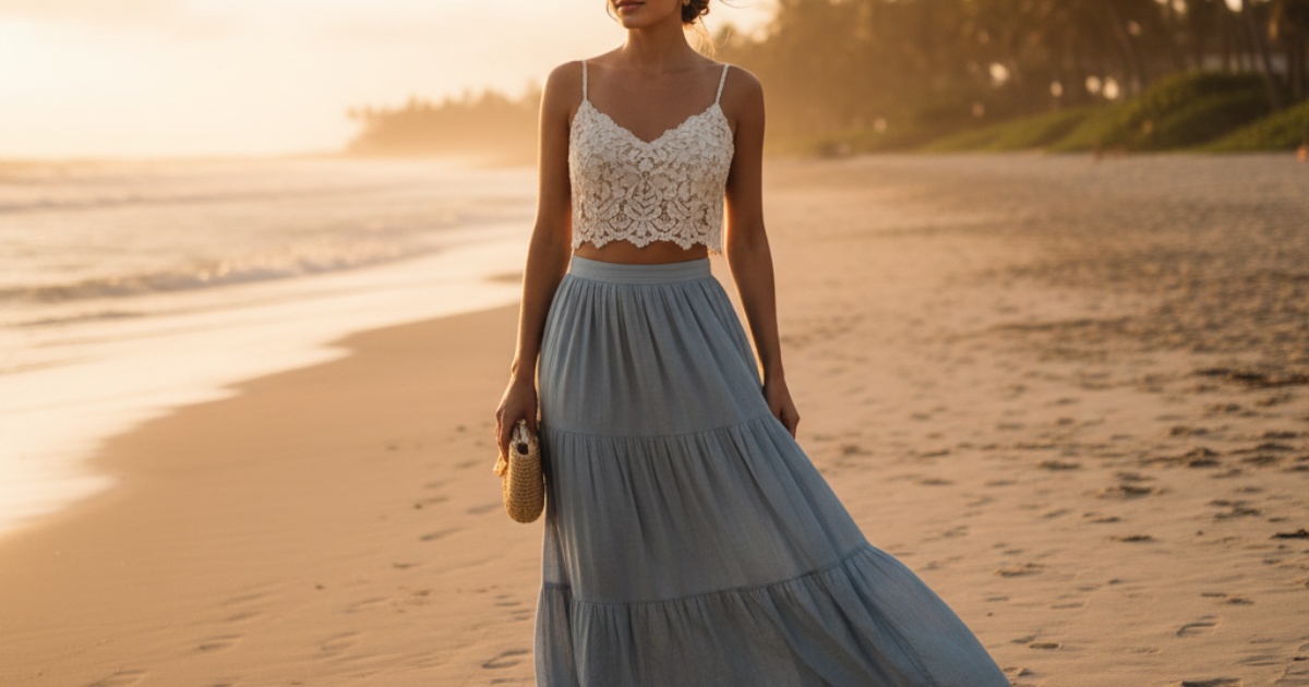 How to select a 2 piece summer wedding guest outfit for different venues