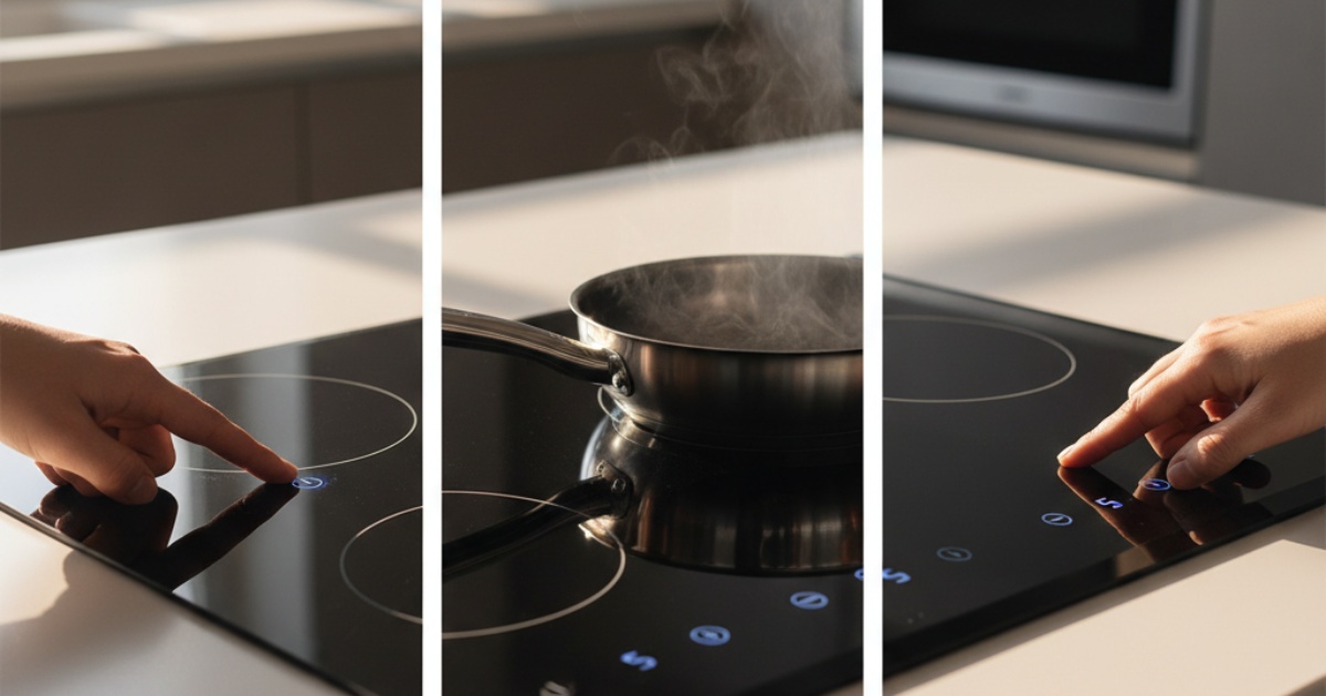 Hướng dẫn sử dụng bếp từ Malloca 2 bếp chi tiết từng bước