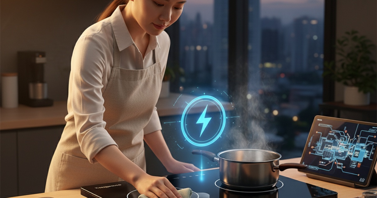 Khắc phục một số lỗi thường gặp khi dùng bếp từ Kangaroo