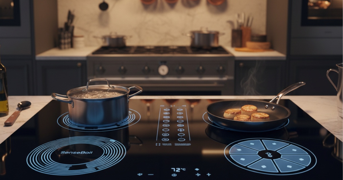 Khám phá các chức năng nấu nâng cao trên bếp từ Electrolux