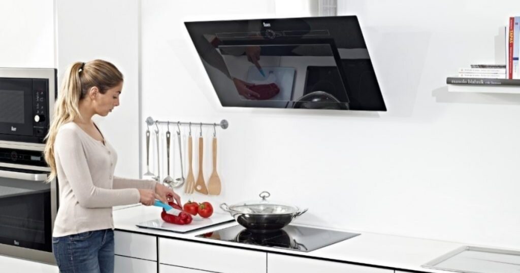 Máy hút mùi kính phẳng