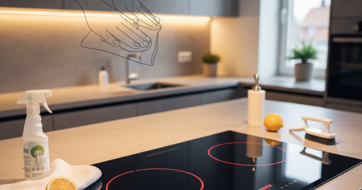 Mẹo sử dụng và bảo quản bếp từ Bosch PPI82560MS bền lâu