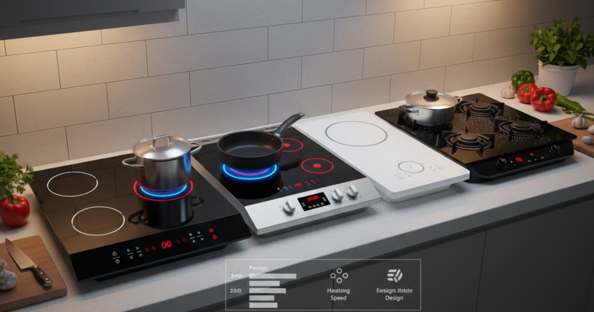 So sánh bếp từ Latino với các thương hiệu khác trên thị trường