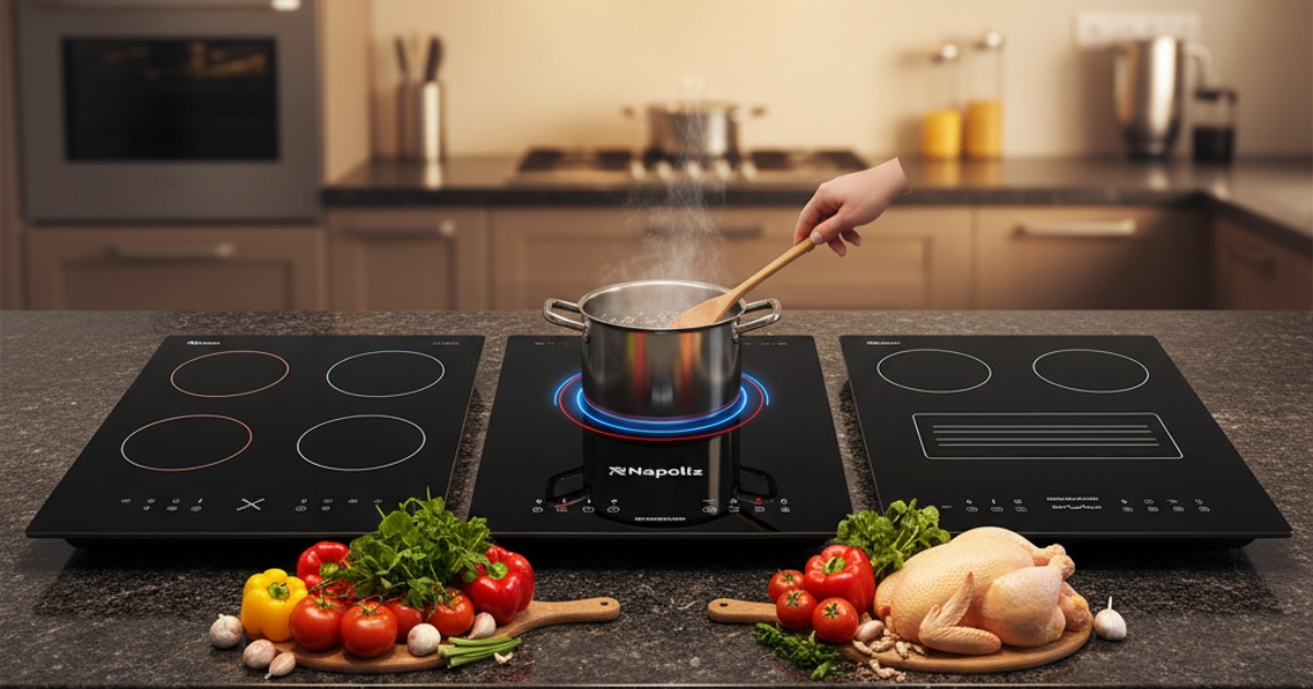 So sánh bếp từ Napoliz với các thương hiệu khác trên thị trường