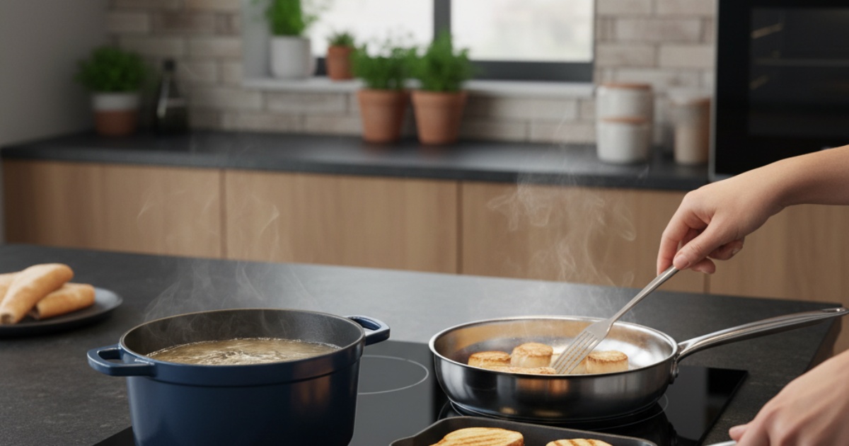 Sử dụng các chức năng đặc biệt của bếp từ Bosch