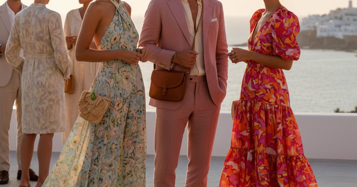 Trendy silhouettes for summer wedding guest attire