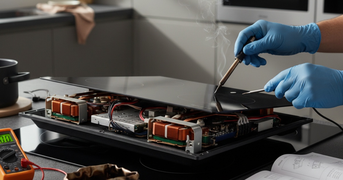 Xử lý các lỗi thường gặp khi sử dụng bếp từ Electrolux