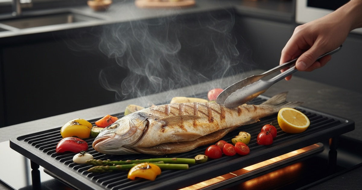 Những lợi ích tuyệt vời khi nướng cá bằng bếp hồng ngoại