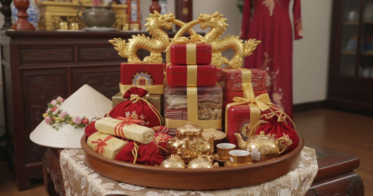 Essential Items for Vietnamese wedding tea ceremony gifts