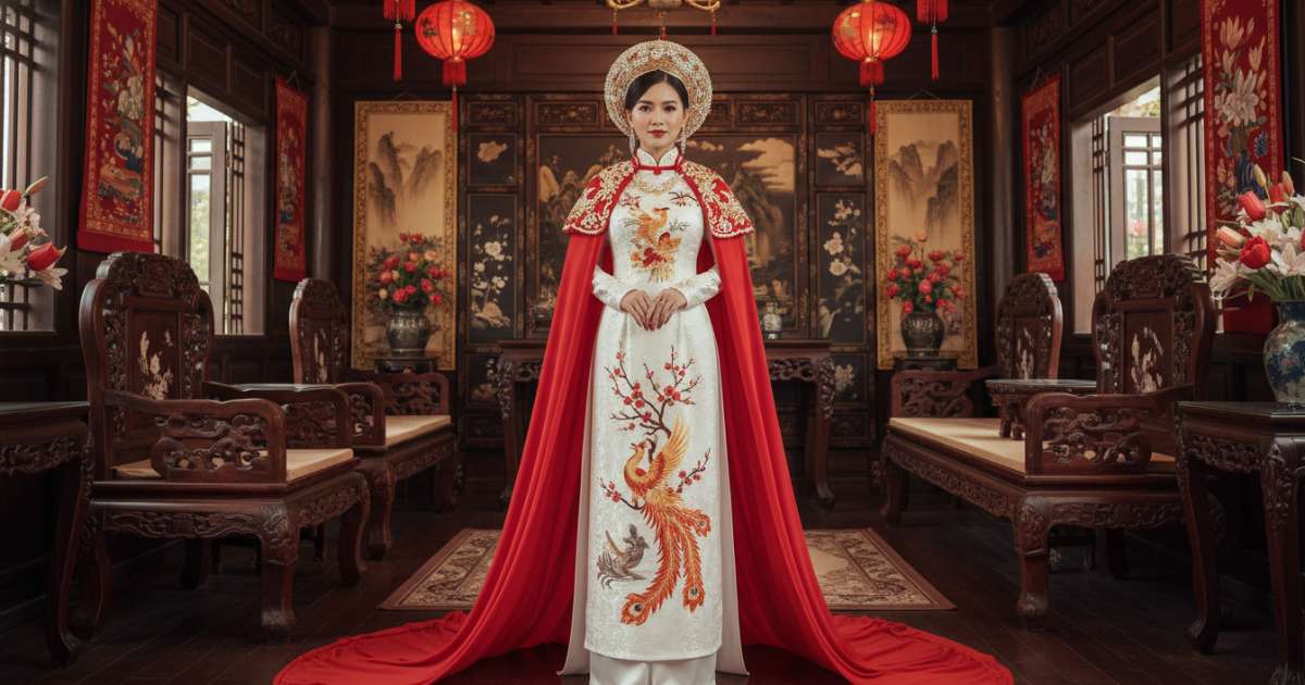 History of the Vietnamese wedding dress through the ages